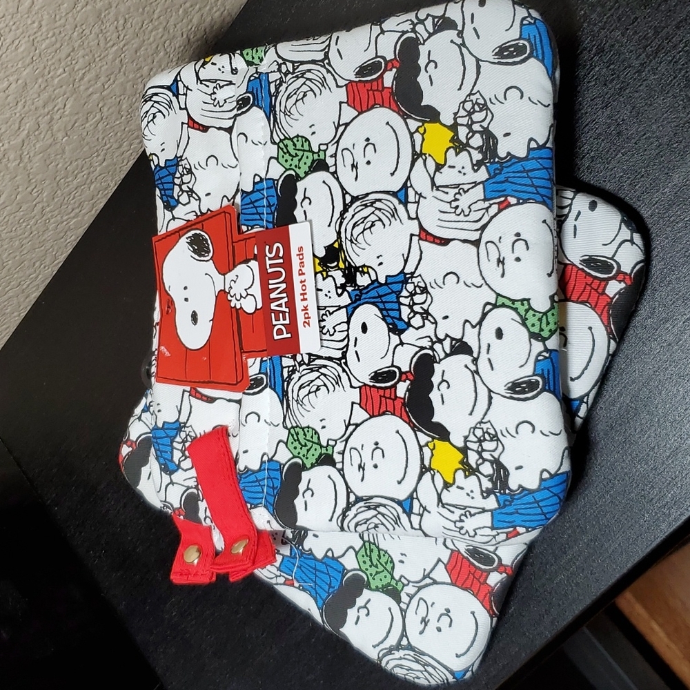 Peanuts 2 Pack Hot Pads